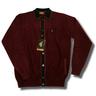 View Item New Gabicci Vintage Wool L/S Collar Cardigan Burgundy